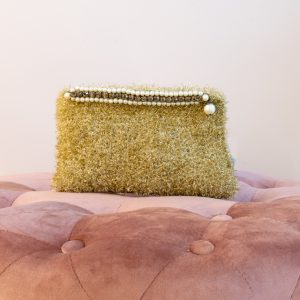 lelì handmade boutique borsa collezione lurex oro