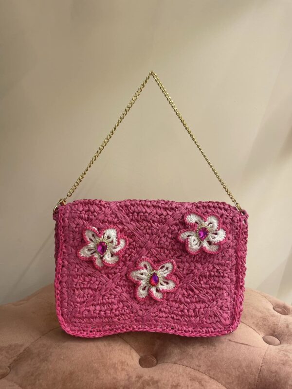 POCHETTE RAFIA